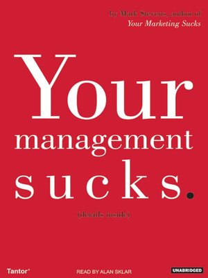 cover image of Your Management Sucks